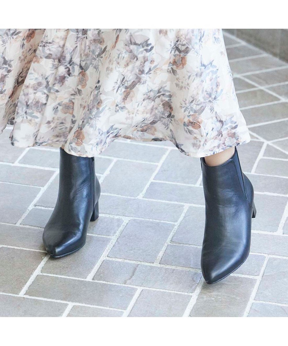 Riz raffinee <Riz raffinee>ポインテッドサイドゴアショートブーツ 