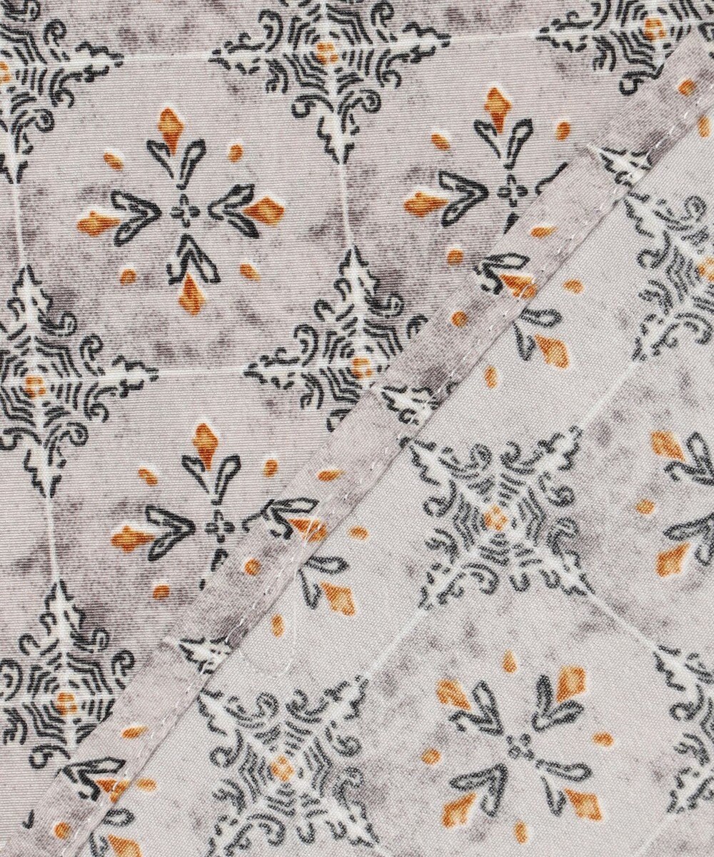 J.PRESS YORK STREET 【WOMEN】タイルプリント ボウタイブラウス 