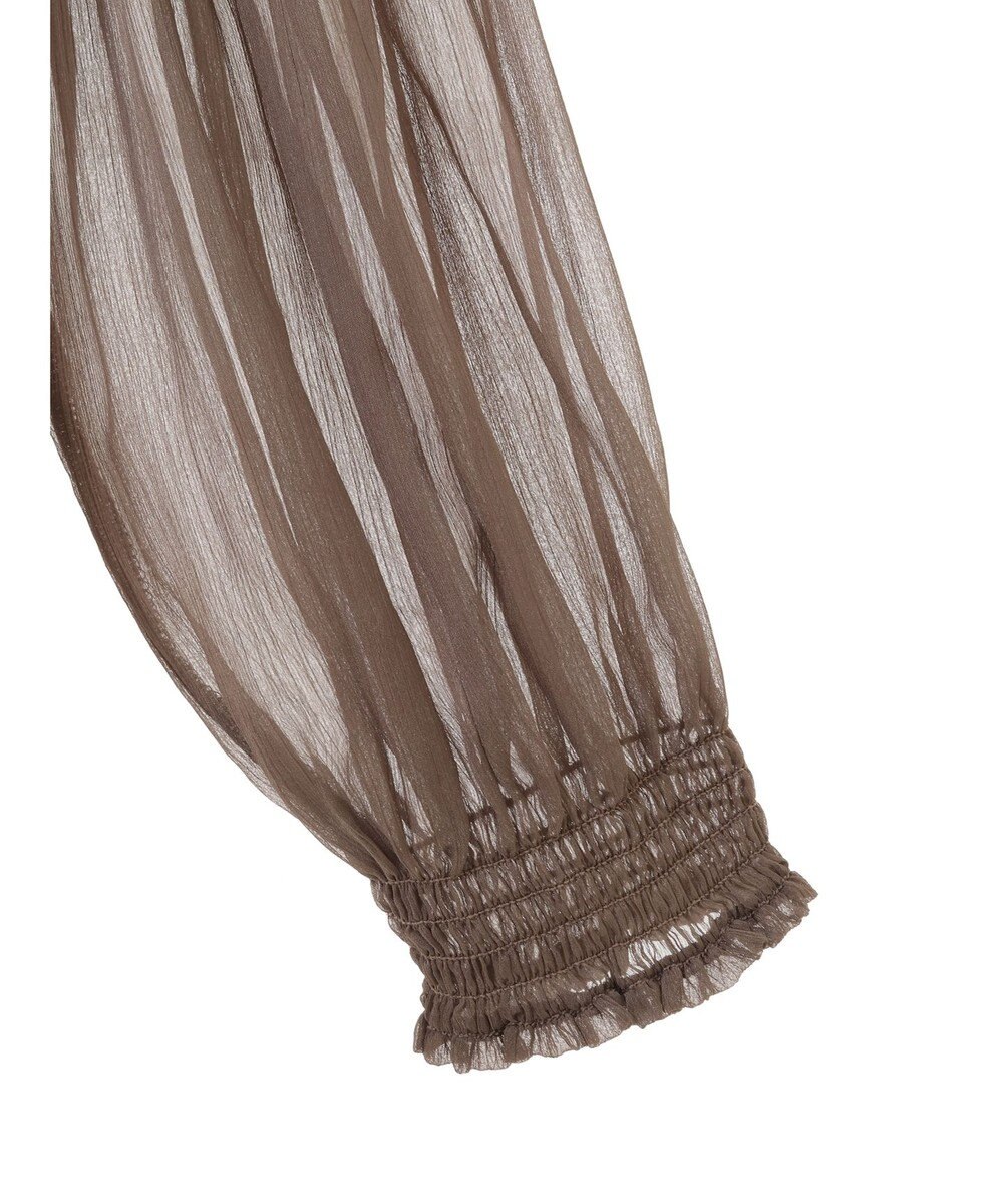 earth music&ecology マジョリカプリーツシアープルオーバー 