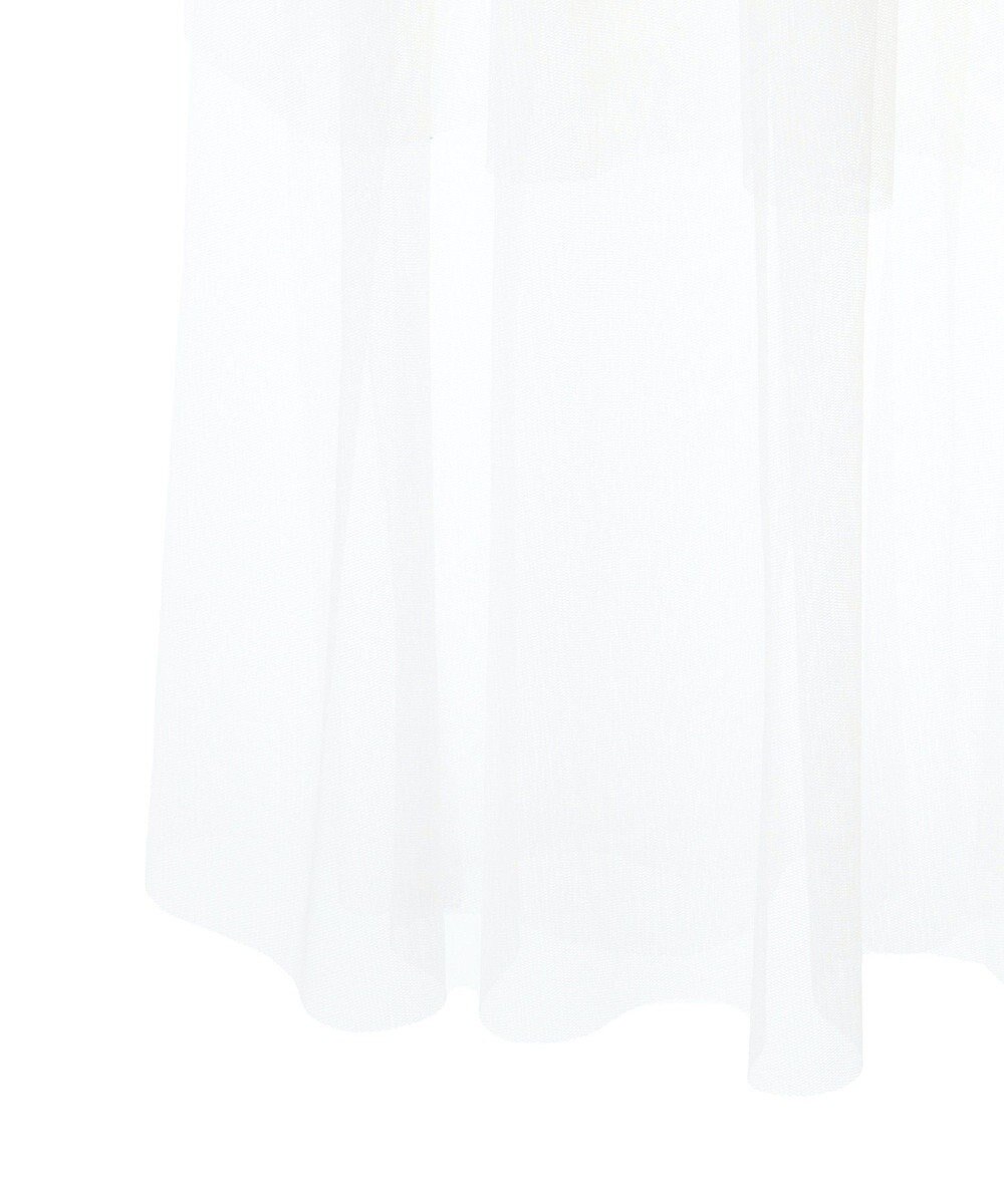 Green Parks ｄａｚｚｌｉｎ　デニムチュールレイヤードスカート 