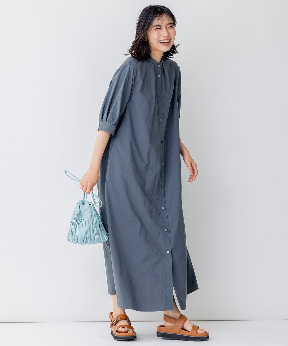 23区 【CLASSY.6月号掲載】MARCO MASI レザーフリンジ ミニ巾着 バッグ 