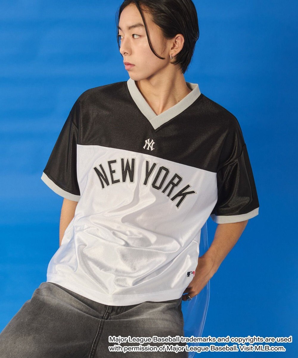 WEGO 【ユニセックス着用ITEM】別注MLBメッシュゲームグラフィックT（SS） 