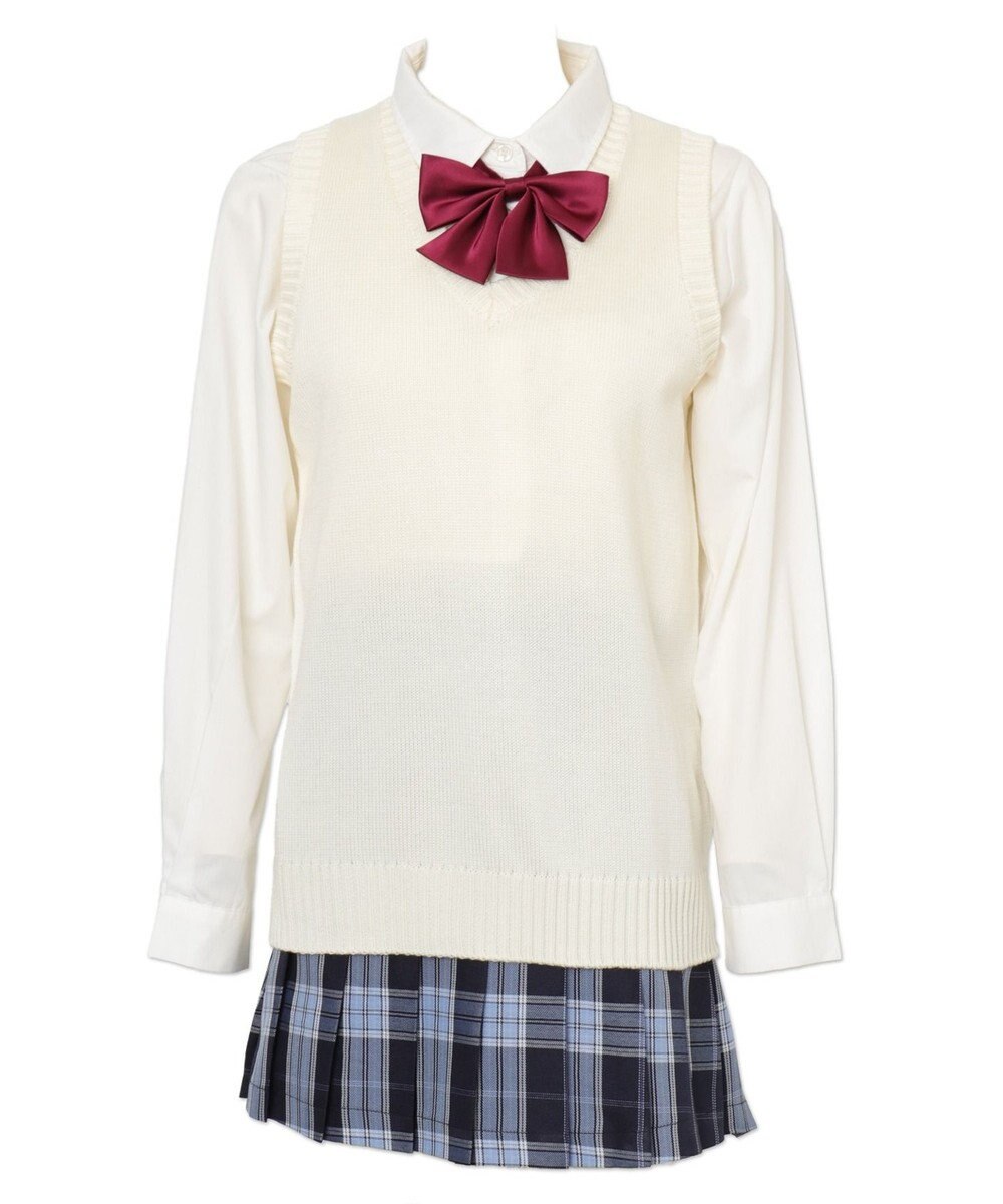 WEGO 【SCHOOLITEM】ベーシックニットベスト 