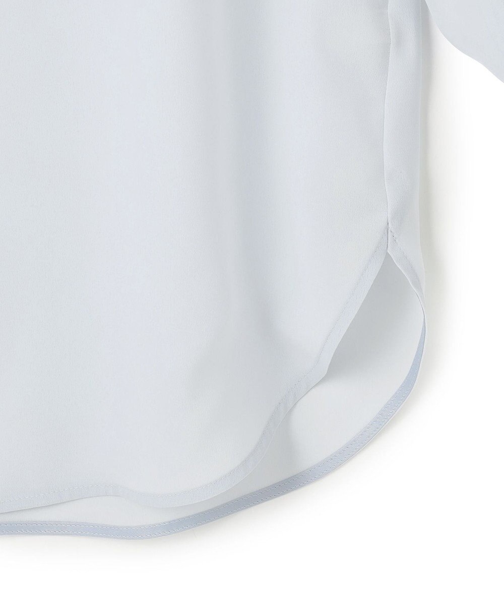 ICB L 【先行予約】 オーガンコンビシャーティング シアーレイヤードスリーブブラウス 