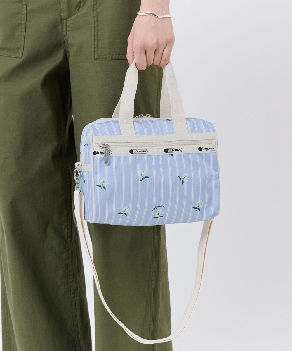 LeSportsac EVERYDAY SM SATCHEL/ジャスミンストライプ 