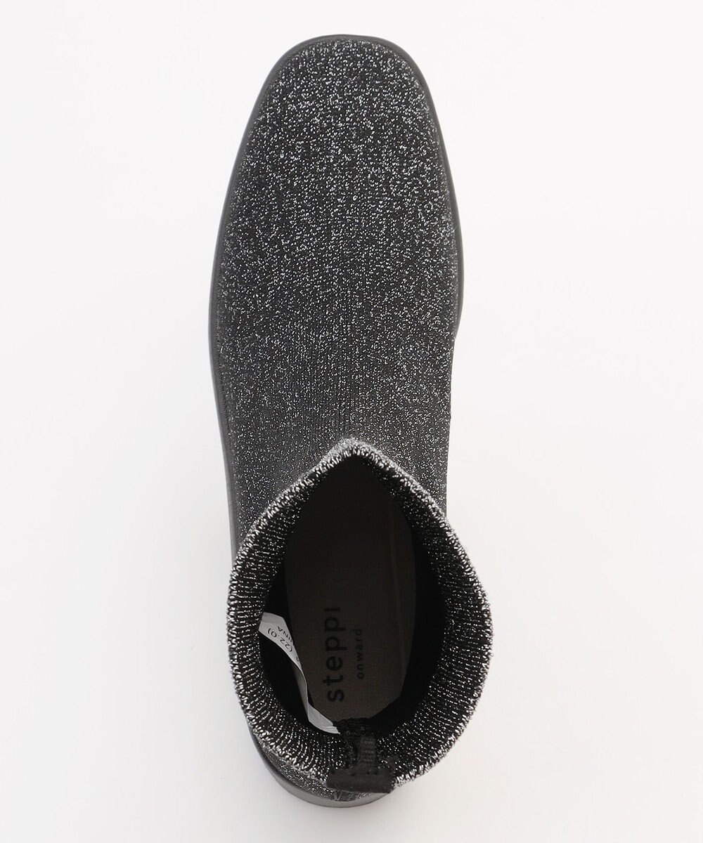 steppi 【防水/洗える】プラットフォーム ストレッチブーツ 