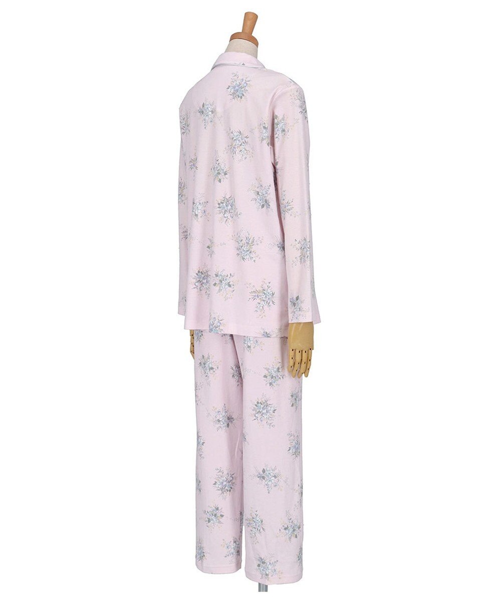 WACOAL リラックス＆スリープ  長袖 長ズボン パジャマ 綿100%(本体) WDX540 /ワコール 