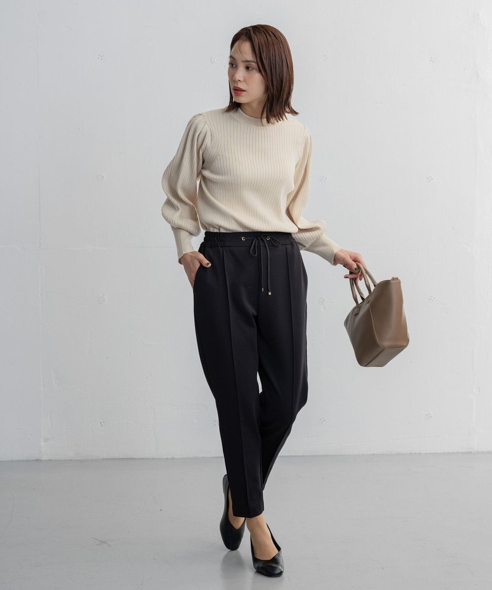 ANY any HEAT テーパードパンツ 