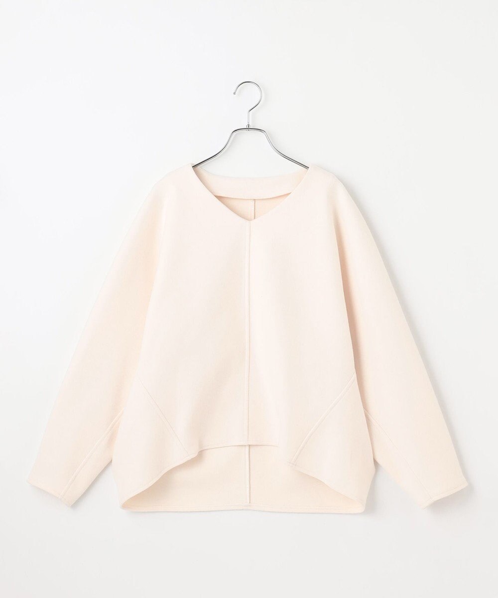 #Newans 【洗濯機可能/セットアップ】コクーンシルエットエアリープルオーバー 