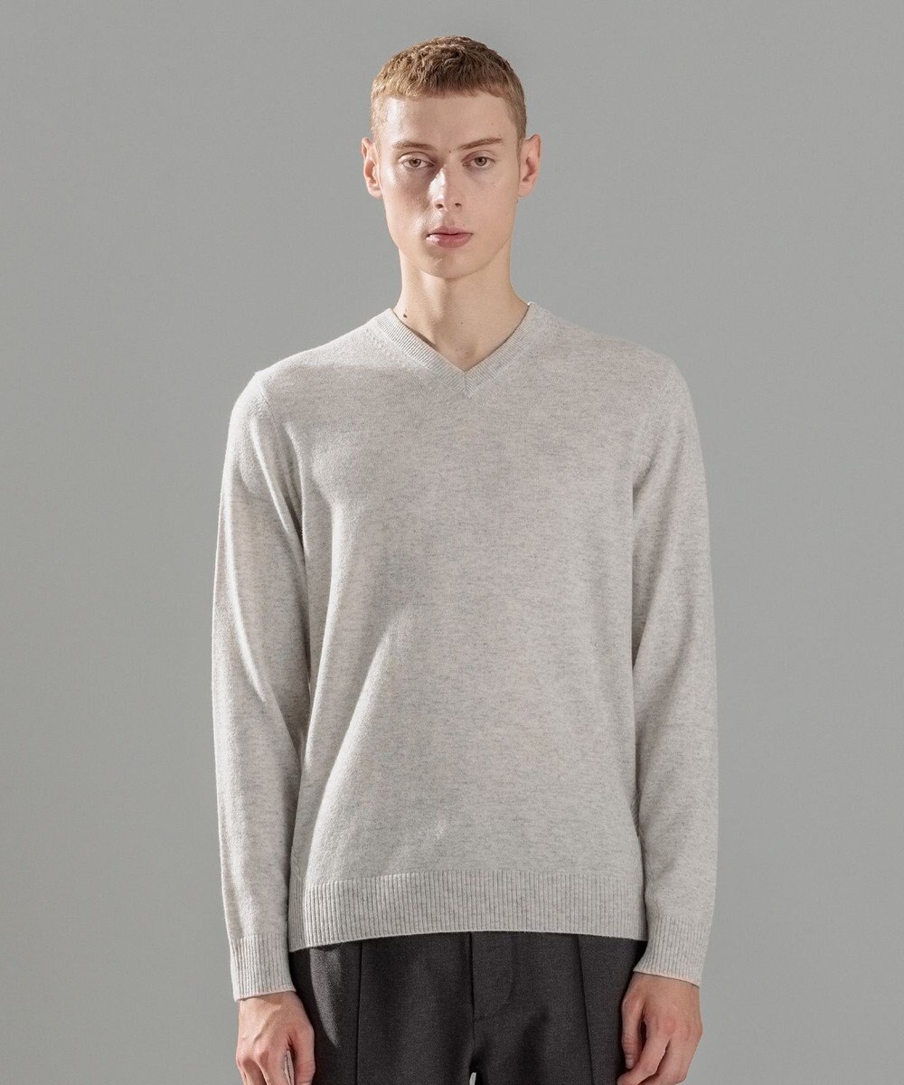 JOSEPH HOMME ピュアカシミヤ　Vネックニット 