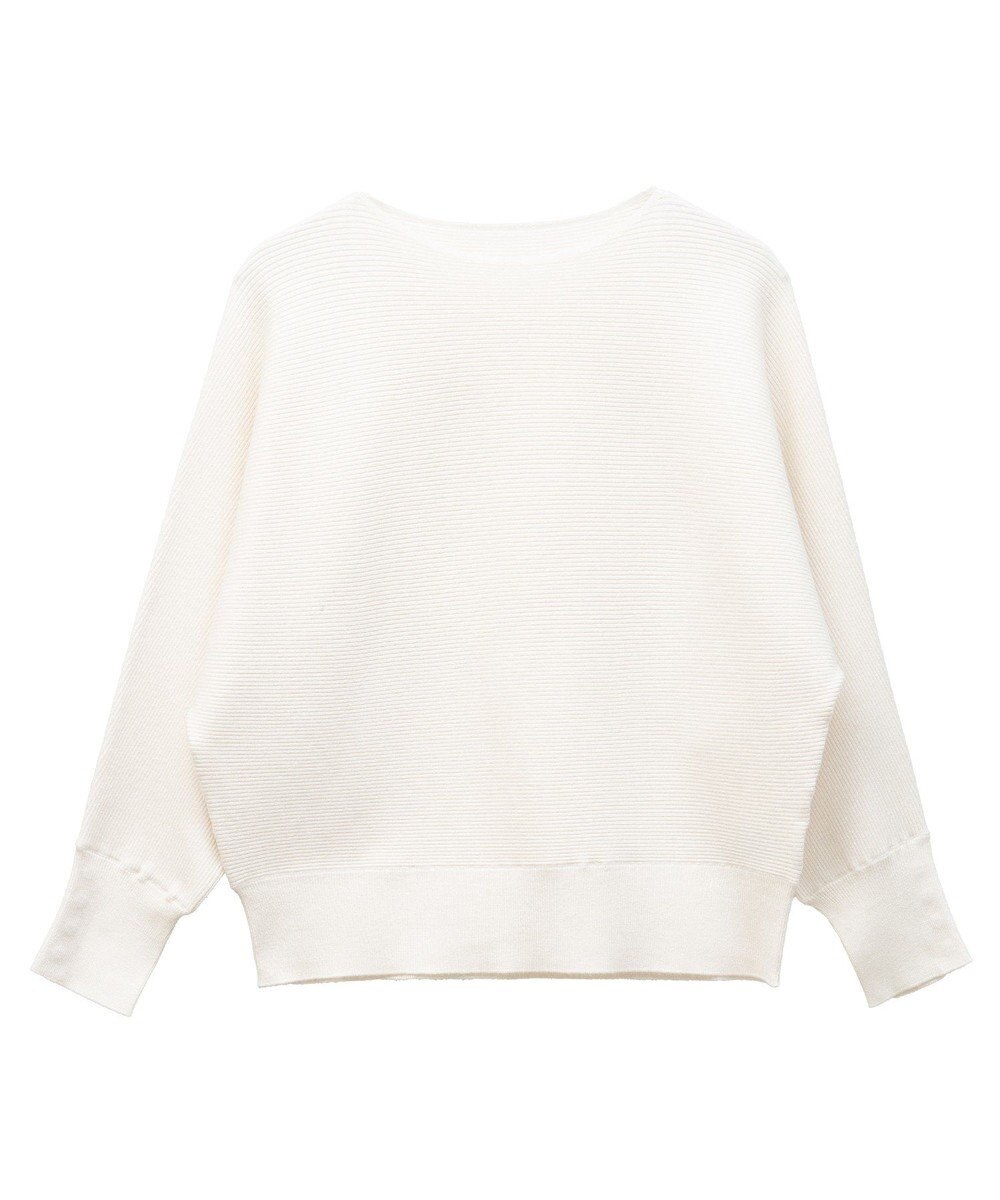 Green Parks もちやわ袖釦ドルマンニットプルオーバー 