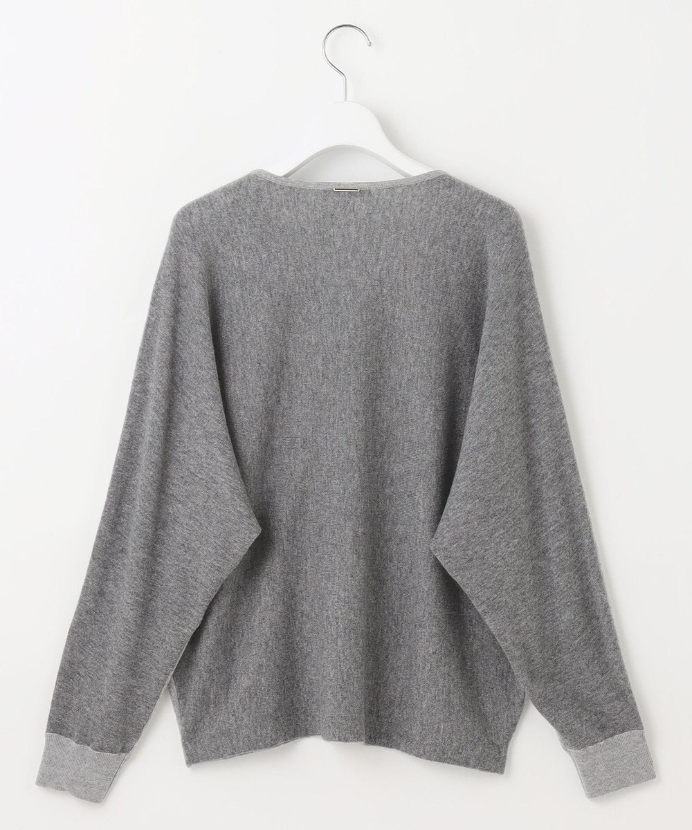 自由区 L 【カタログ掲載】ファインウールカシミヤドルマンシルエット ニット 