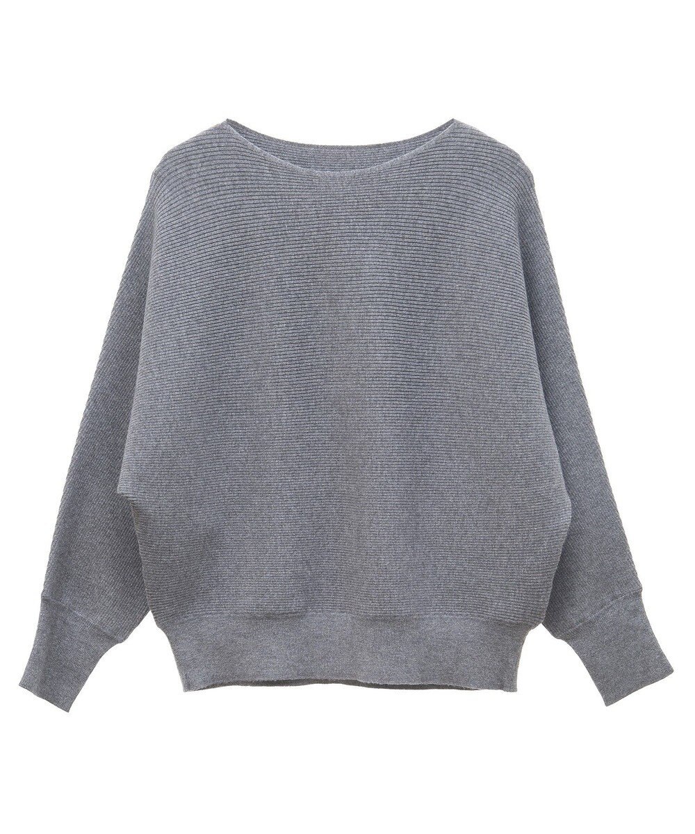 Green Parks もちやわ袖釦ドルマンニットプルオーバー 