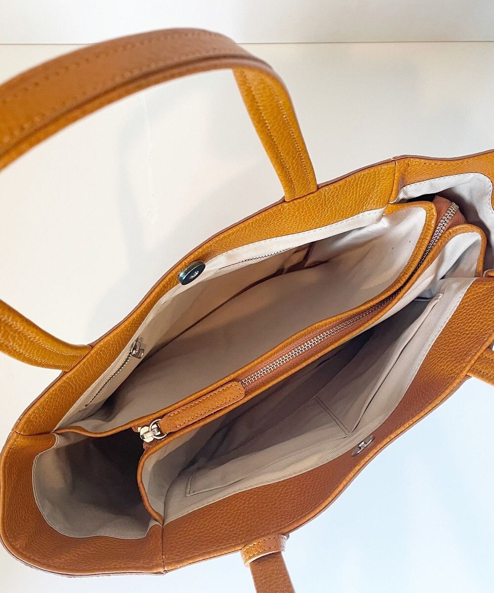 Hekhèr Le Style de Vie 【日本製 / A4サイズ対応/セレモニーにも】シュリンクレザー トートバッグ 