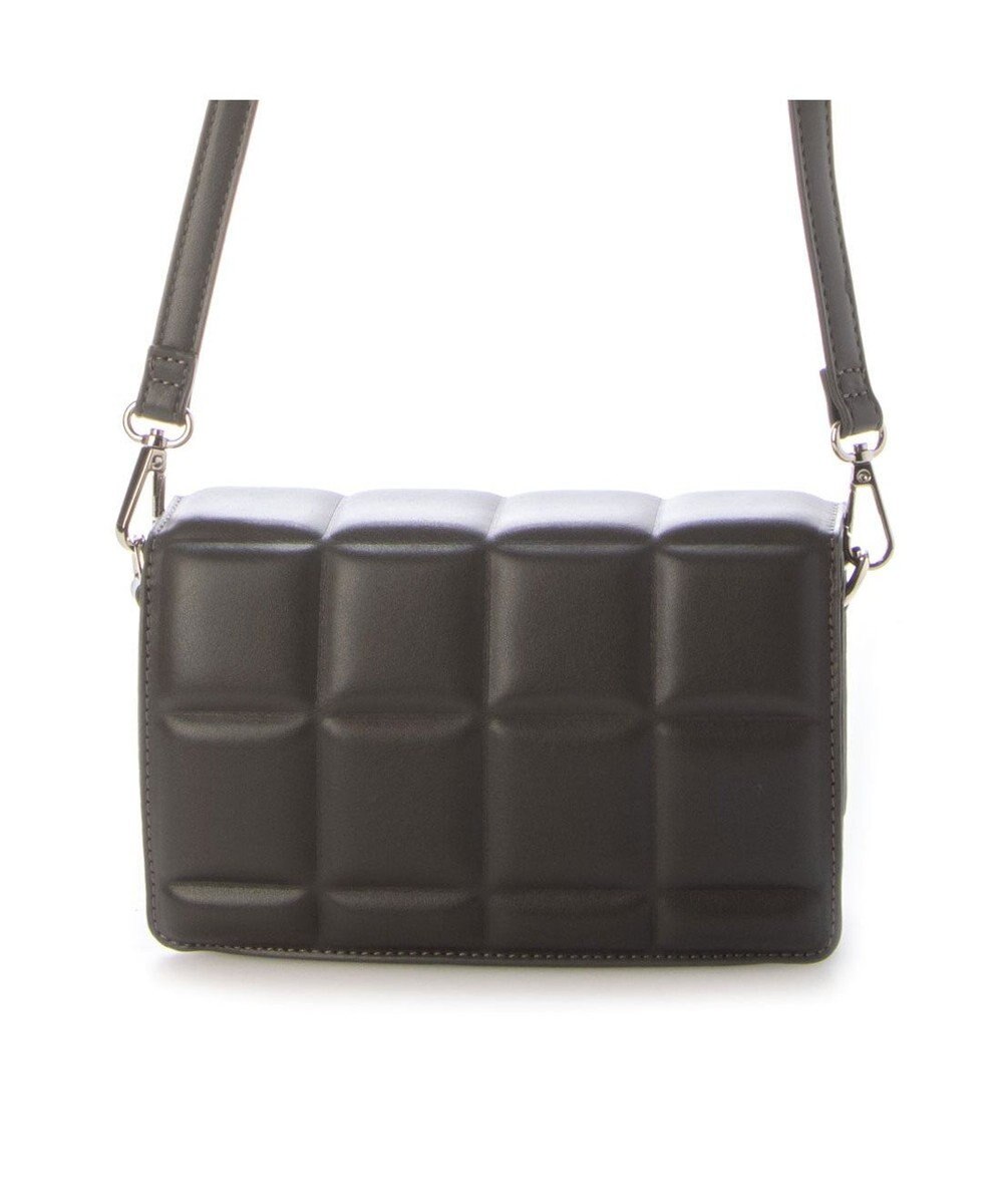 UNBILLION カシュカシュ cachecache / ブロック型押し2wayチェーンショルダー 