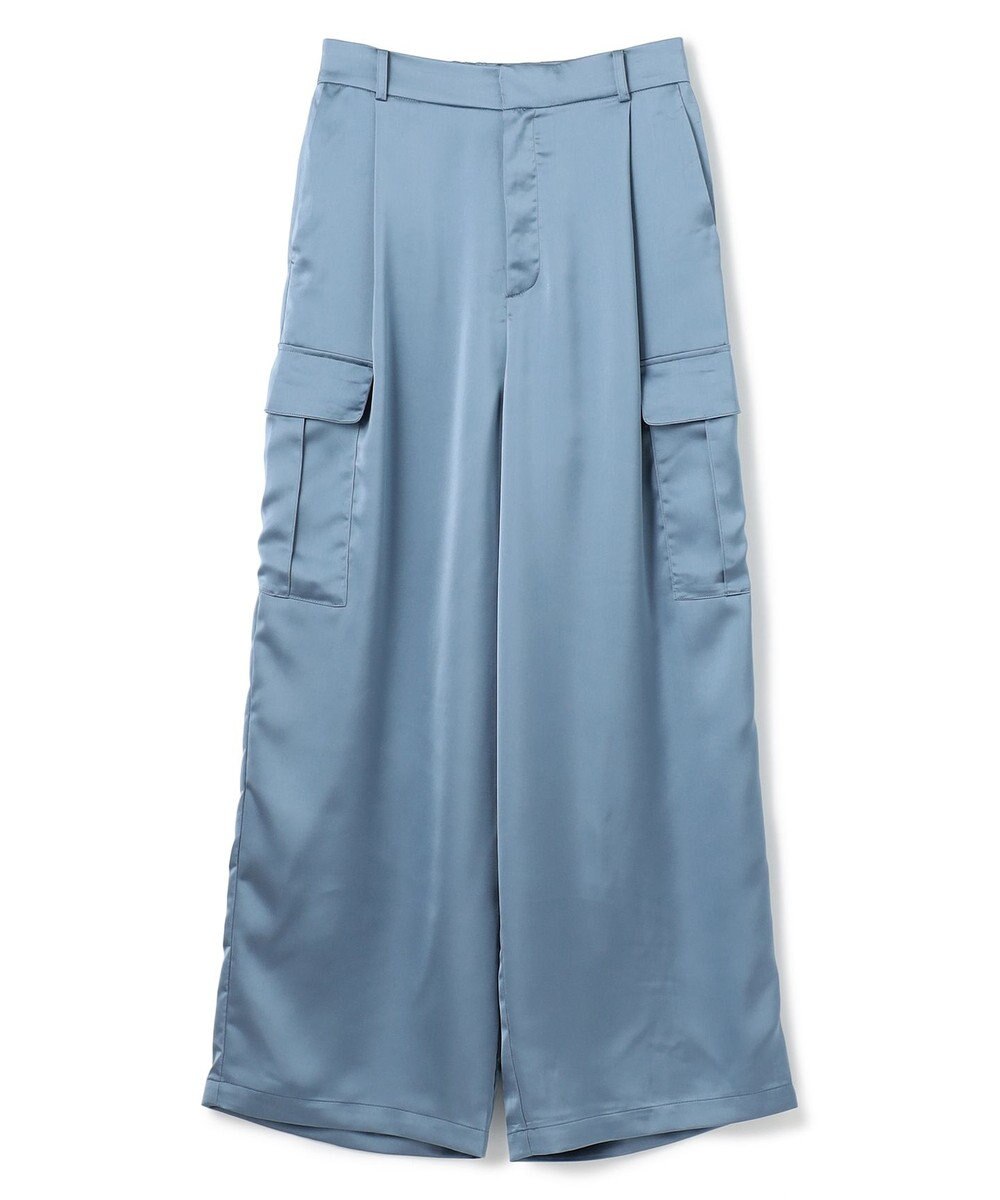 UNFILO L サテン カーゴパンツ 