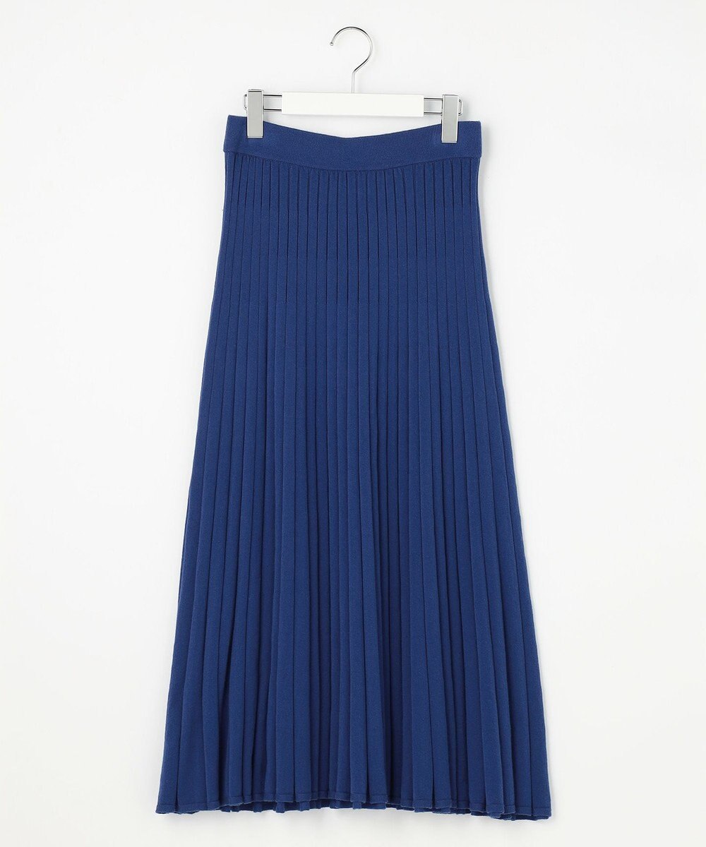 ANY SIS CICA加工 ニット フレア スカート 