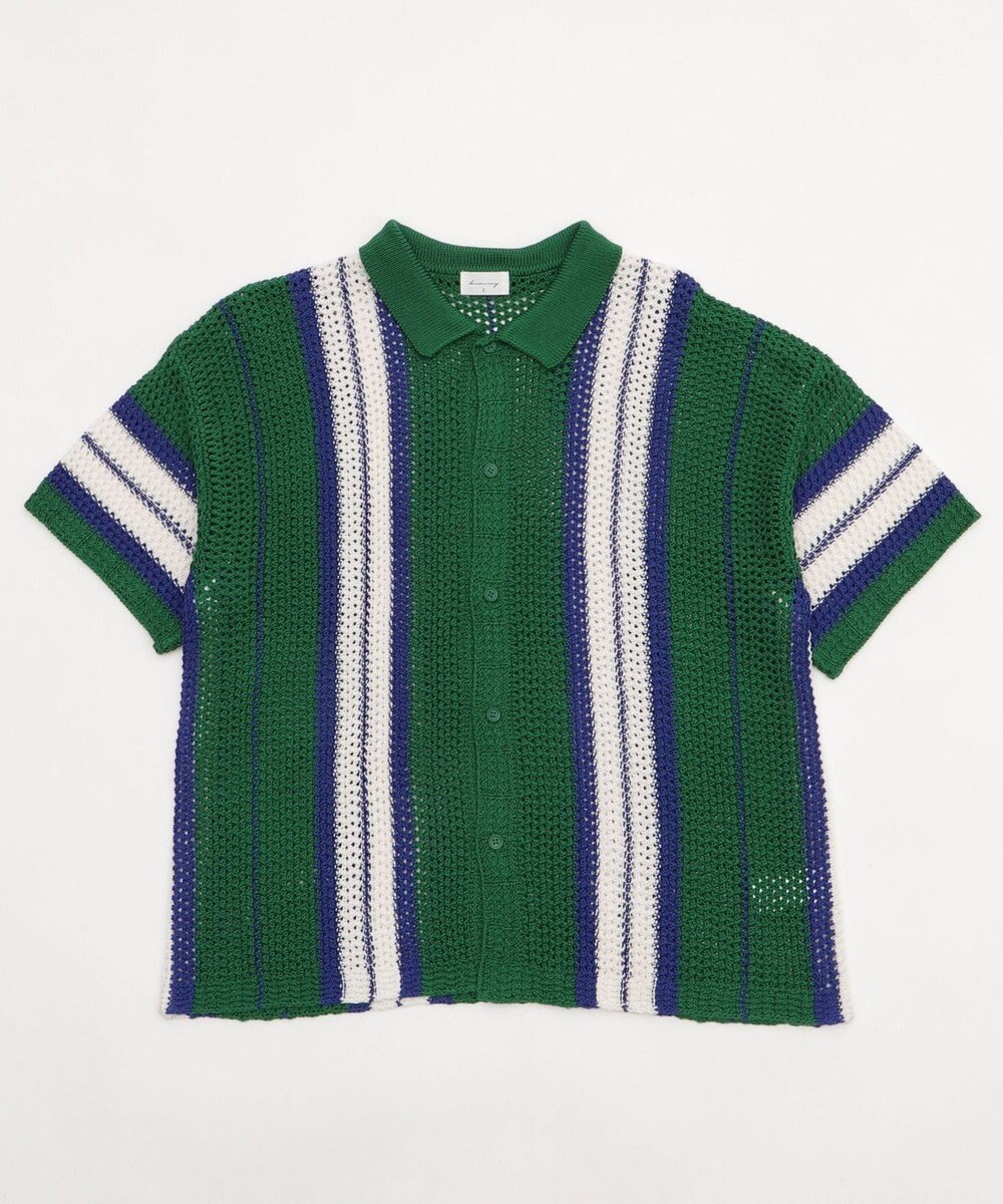 WEGO ラインニットシャツ（SS） 