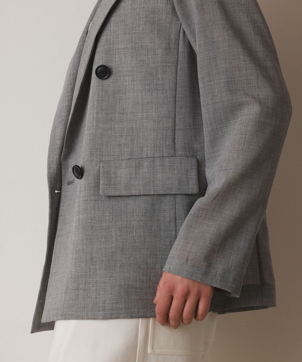 GRACE CONTINENTAL シアーテーラードジャケット 