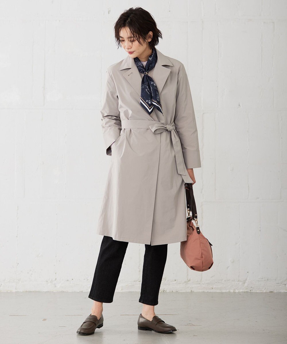 J.PRESS LADIES S 【洗える】Artirosa ステンカラー コート 