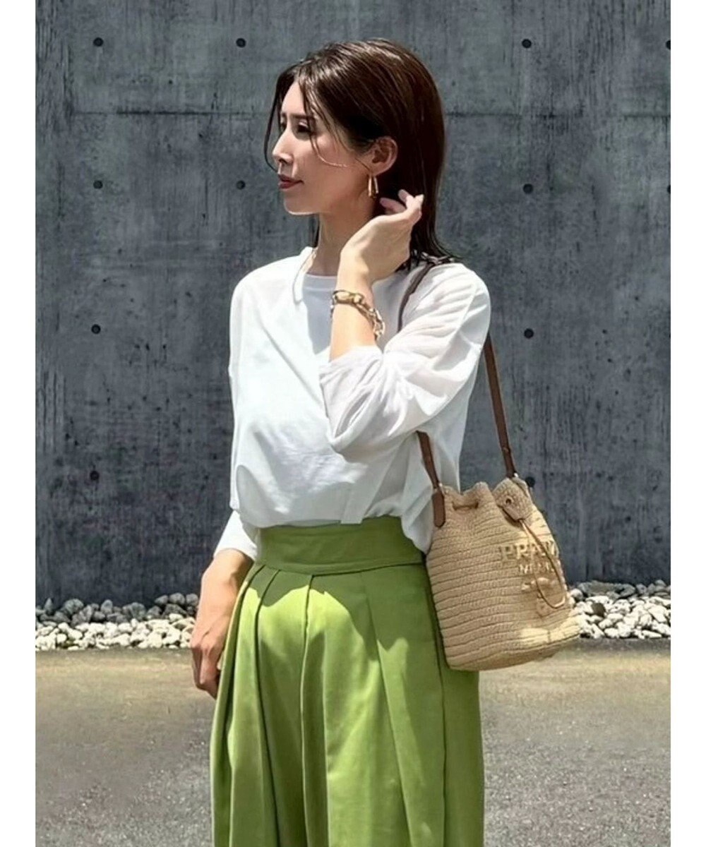 Green Parks シアーリブチュニック 