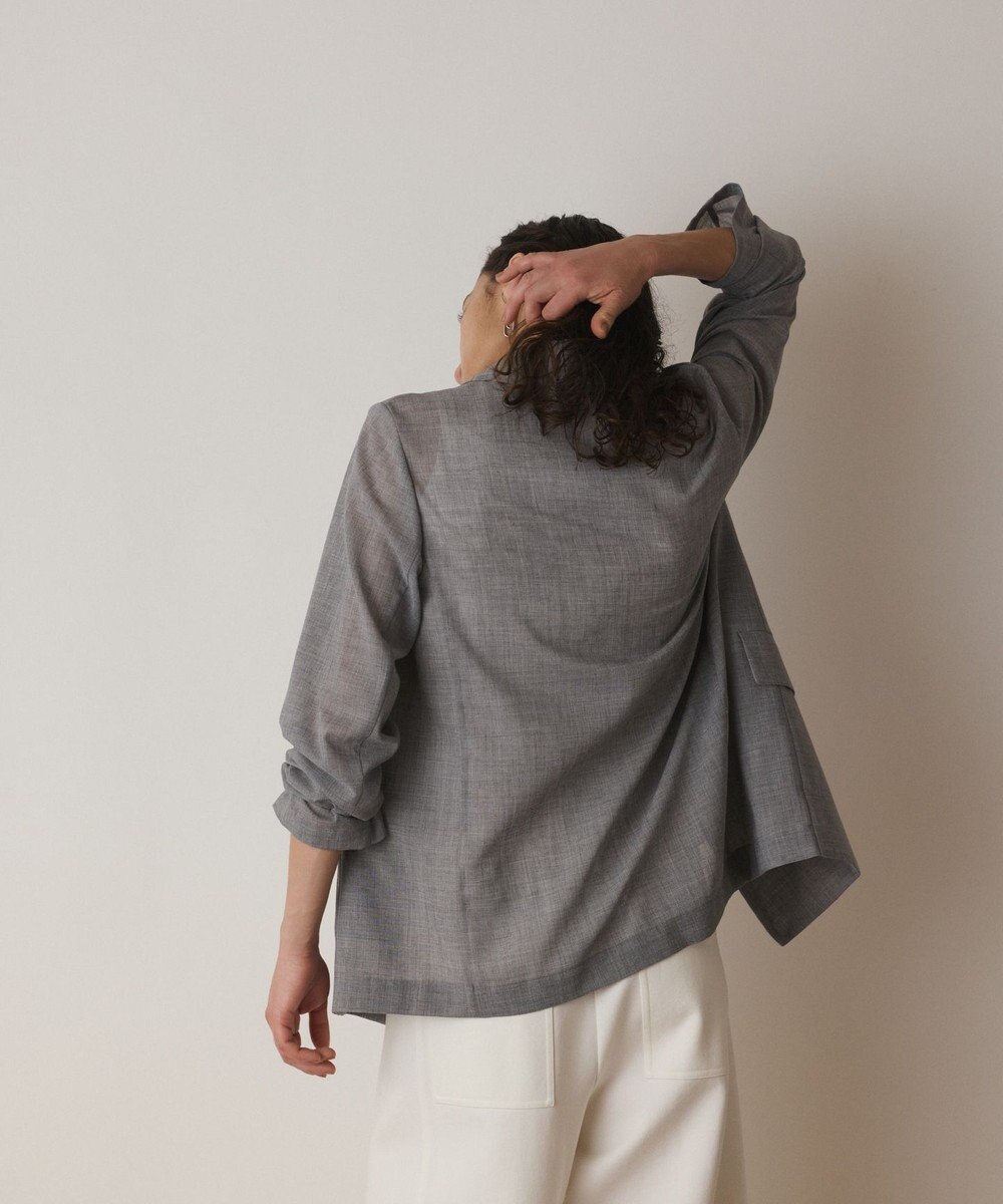 GRACE CONTINENTAL シアーテーラードジャケット 