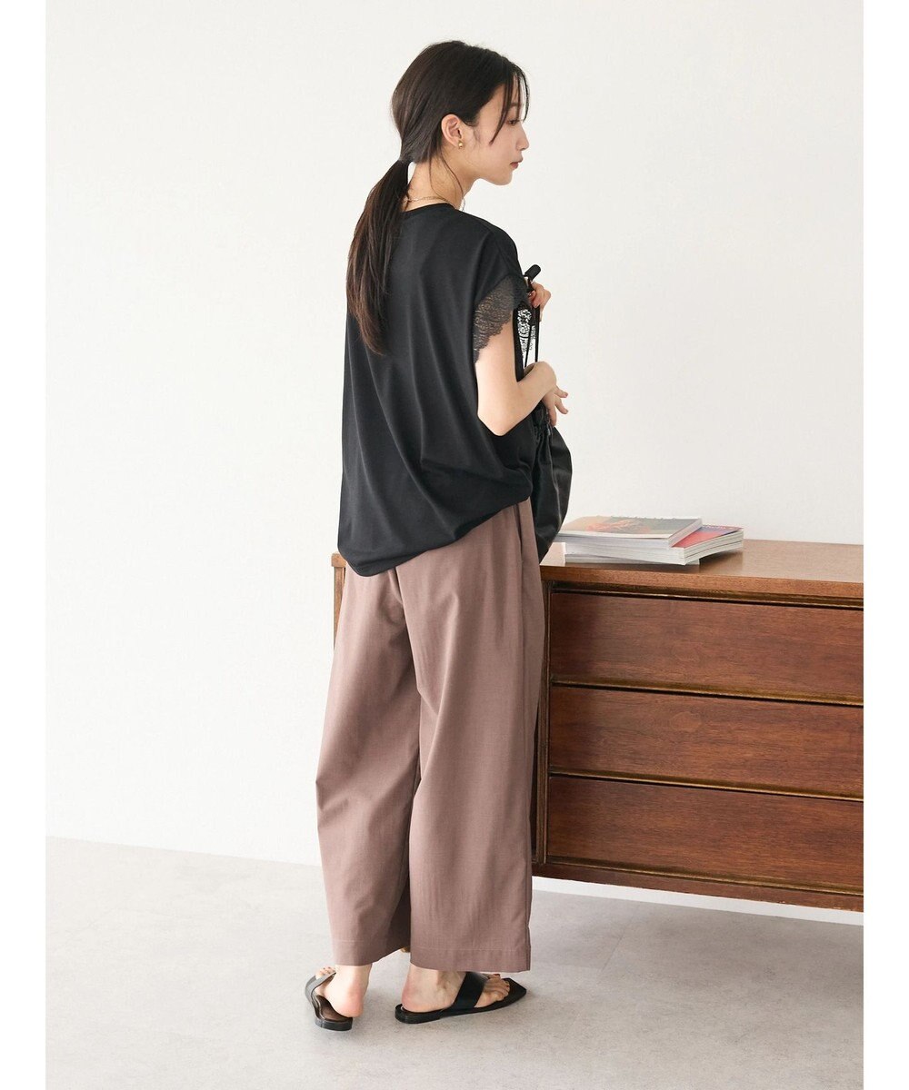 CRAFT STANDARD BOUTIQUE レーススリーブカットプルオーバー 