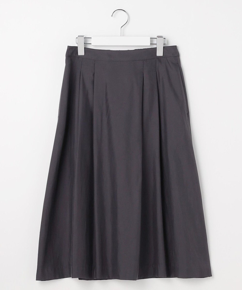 J.PRESS LADIES CUPRAツイル タック スカート 