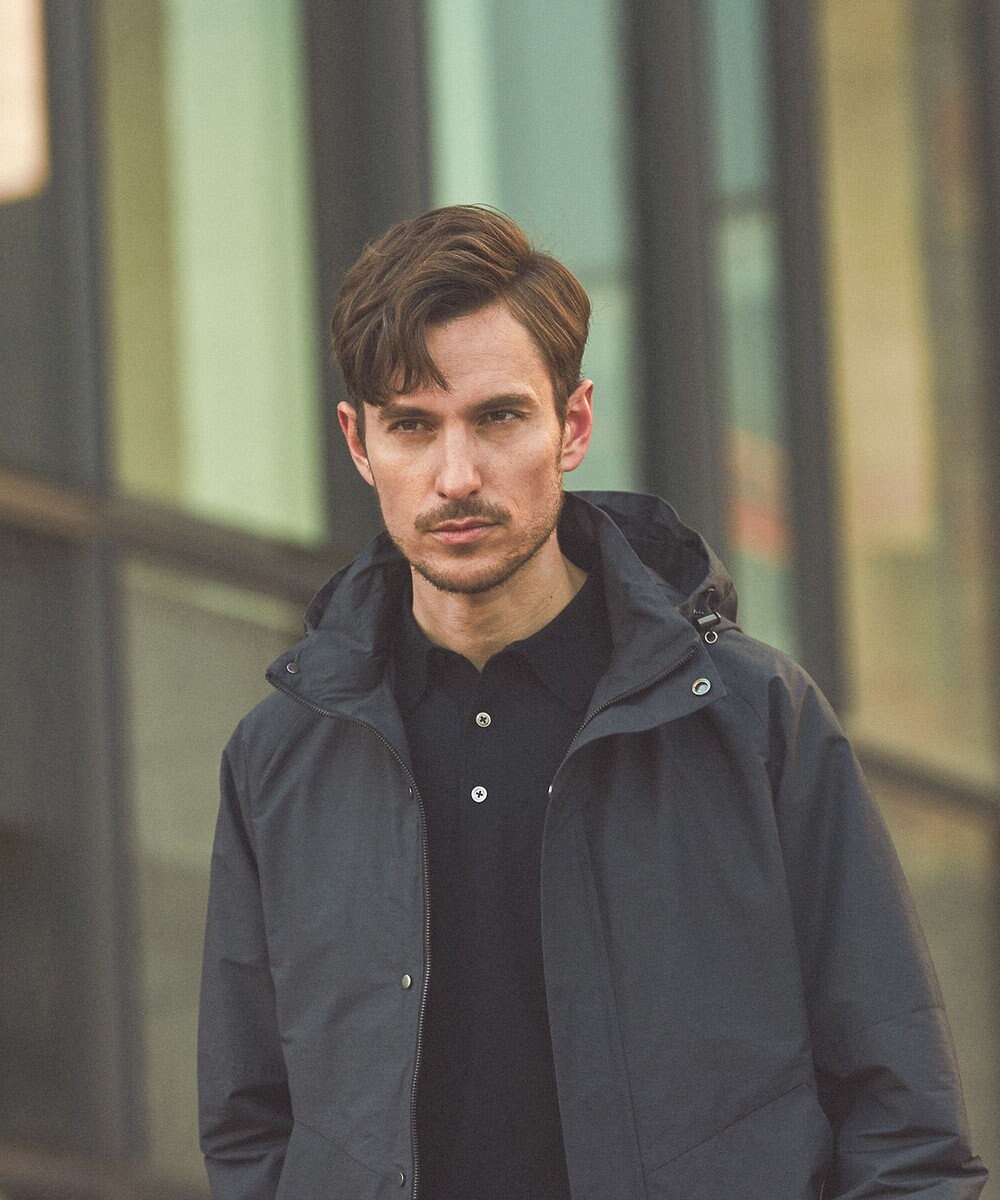 GOTAIRIKU 【ON/OFF兼用】ルミレットウール_スプリングフーデットパーカー 