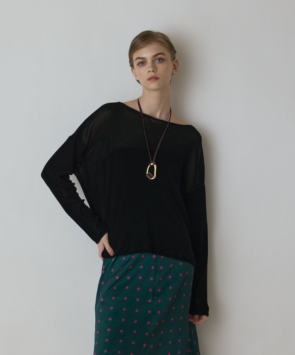 GRACE CONTINENTAL フロッキーオーバーカットトップ 