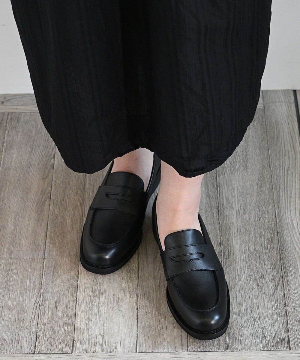 APOM イタリアンレザー ペニーローファー 30 