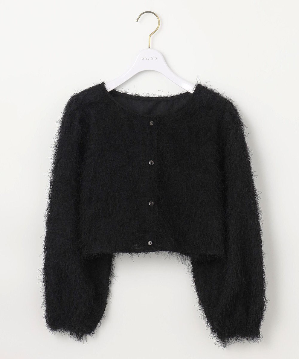 ANY SIS 【洗える】カットジャカード 羽織 