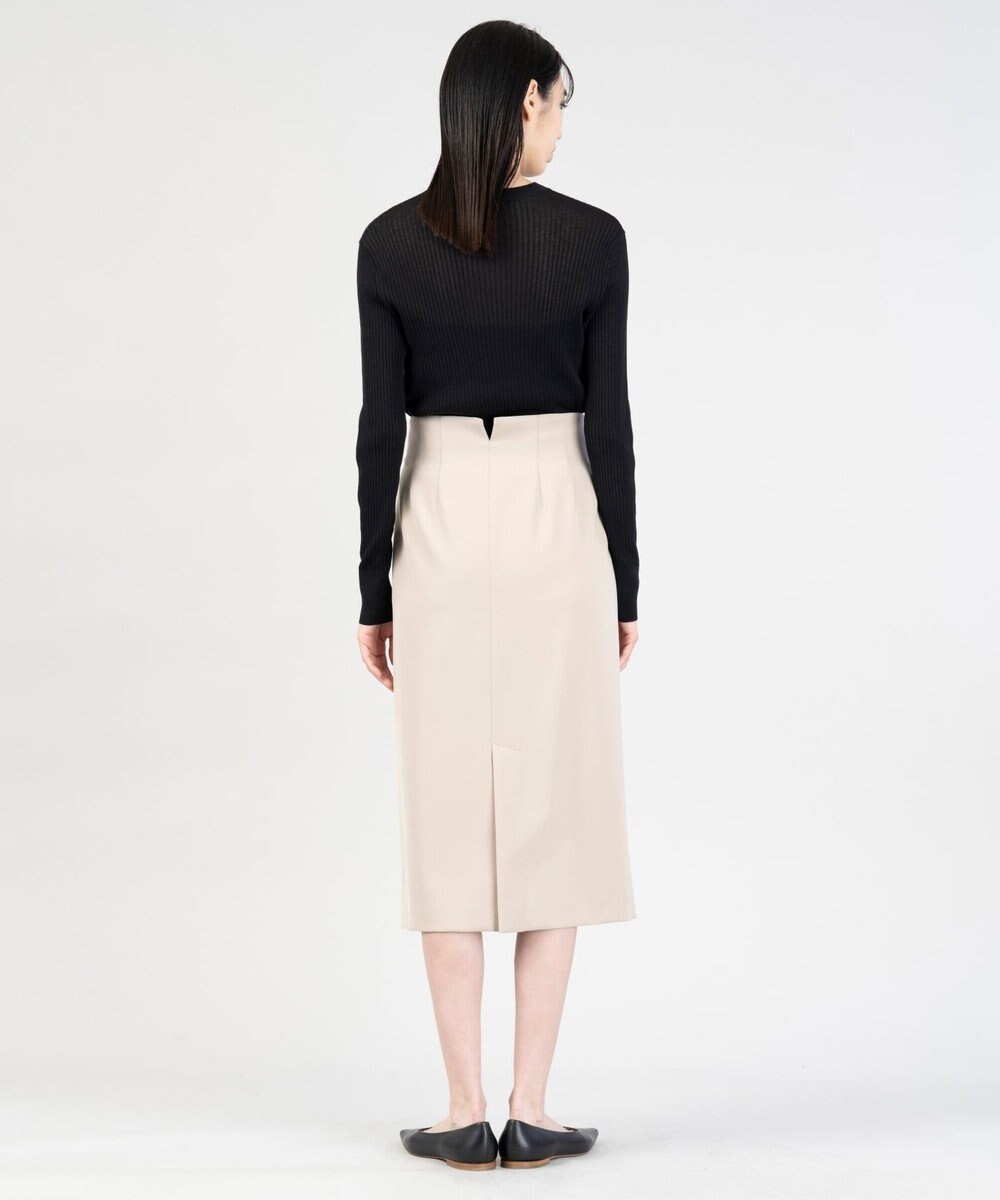 23区 【エステータ】シアーニット 長袖リブ 