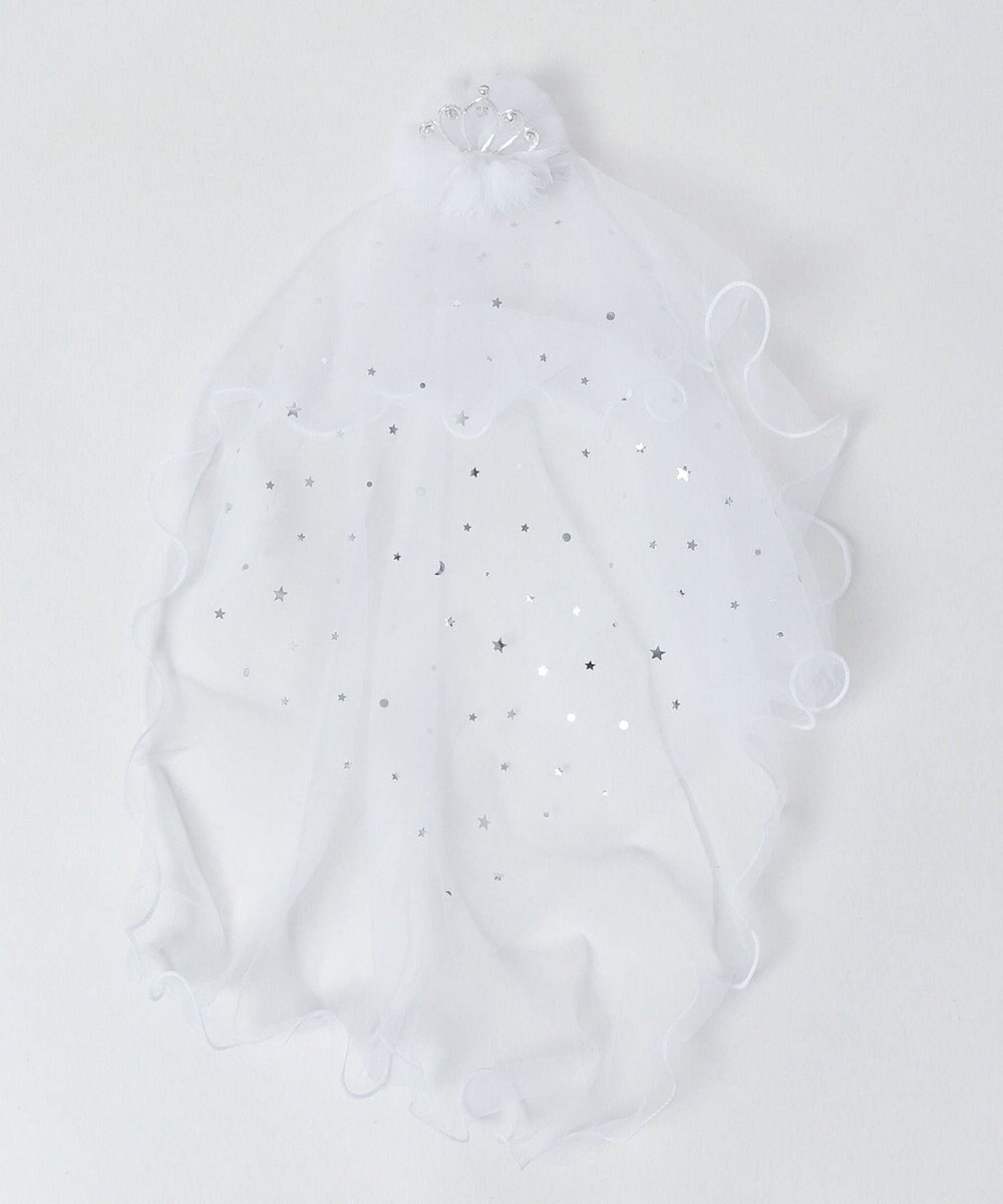 WEGO キラキラホワイトベール 