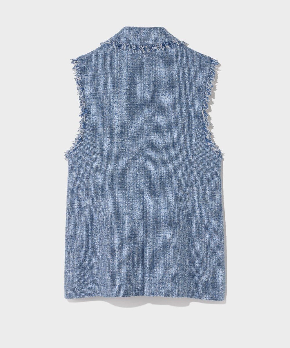 GRACE CONTINENTAL シャンブレーツイードジレ 