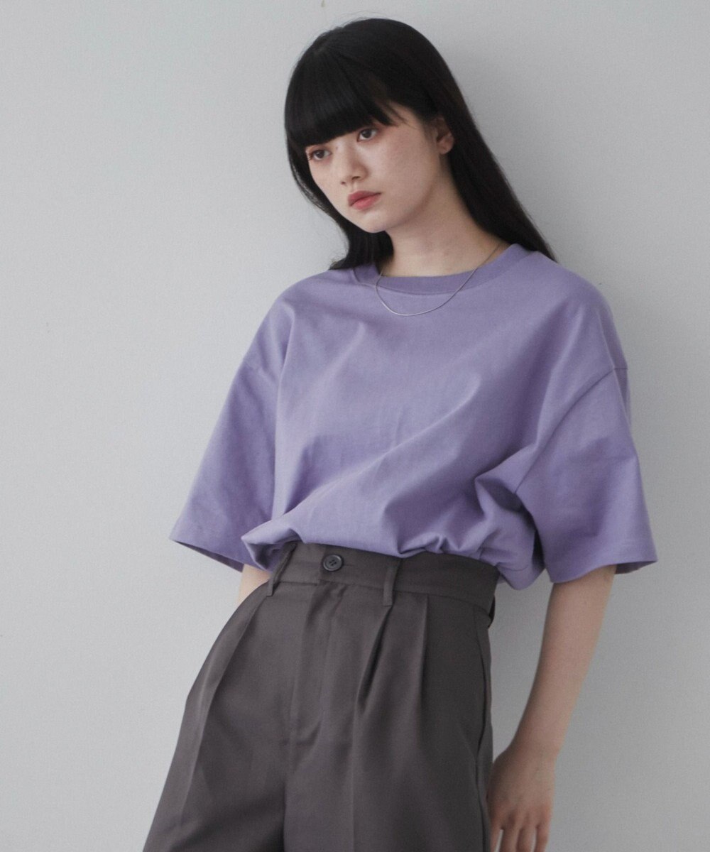 WEGO 【ユニセックス着用アイテム/綿100%/SMLXLサイズ展開】シルキーリッチヘビーコットンT 