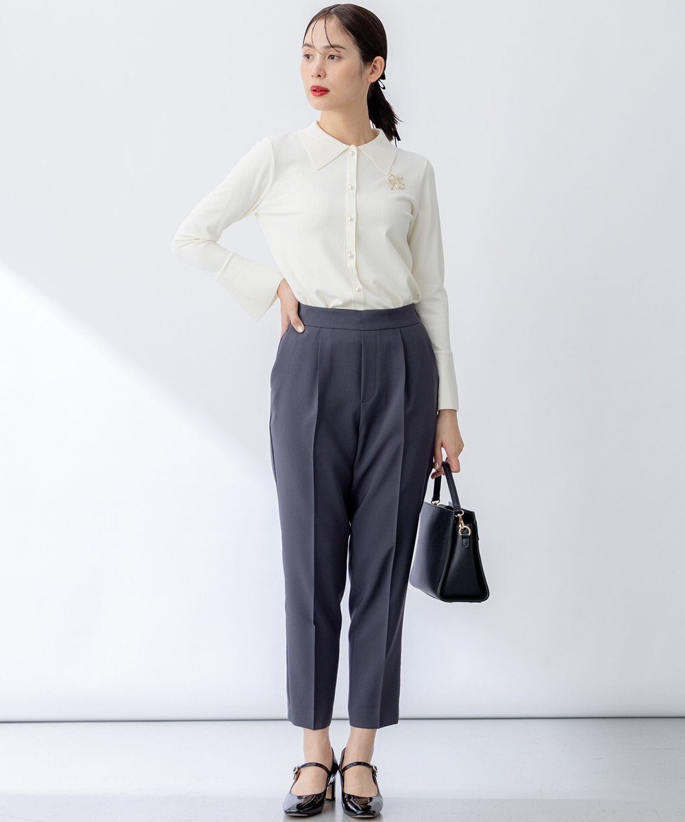 組曲 ビジューバックルメリージェーン パンプス 