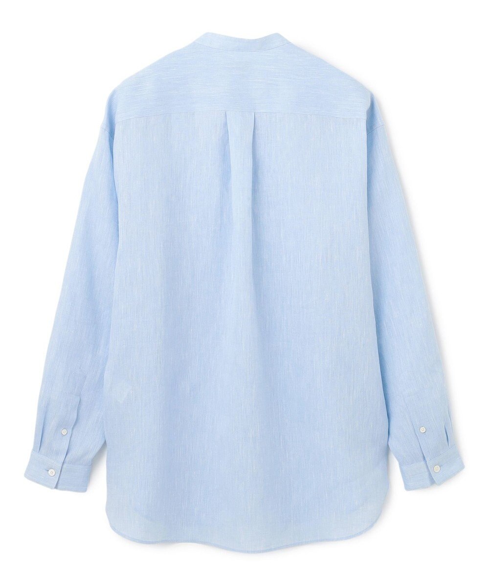 JOSEPH HOMME ノルマンディリネントロピカル　バンドカラーシャツ 