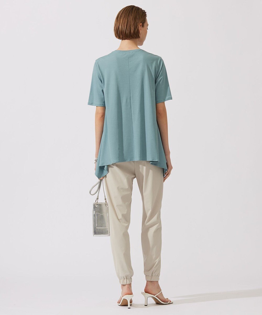 ICB L 【接触冷感・洗える】グレースジャージー デザインプルオーバー 