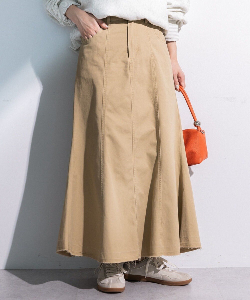 Green Parks チノマーメイドスカート 