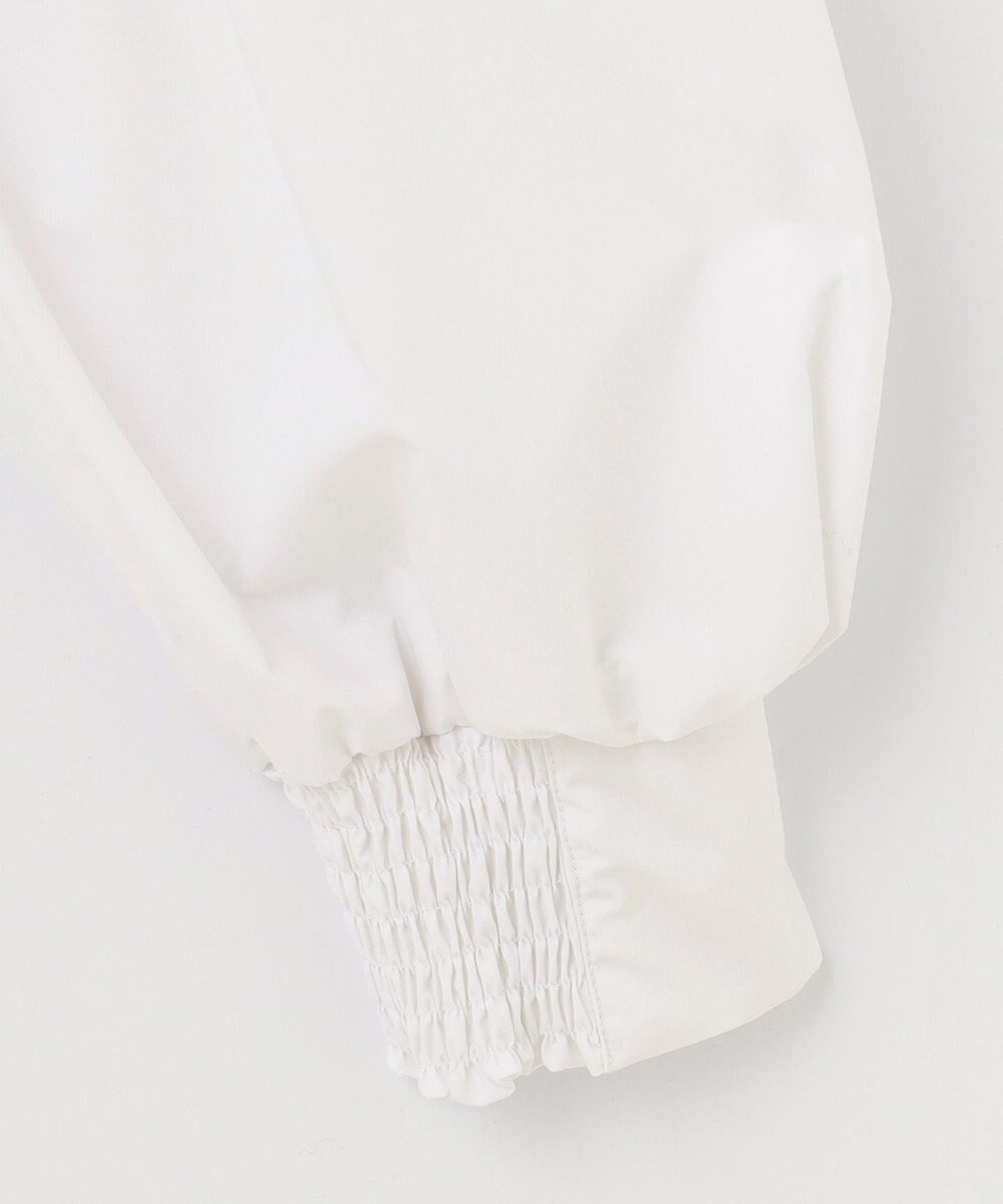 #Newans 【セレモニーにも】下から着られちゃう！尖り襟パフスリーブブラウス 