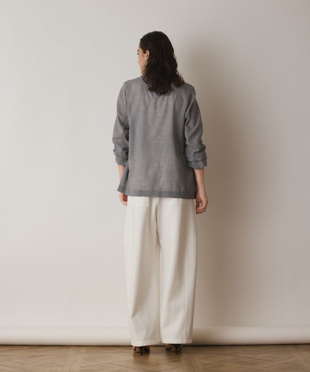 GRACE CONTINENTAL シアーテーラードジャケット 