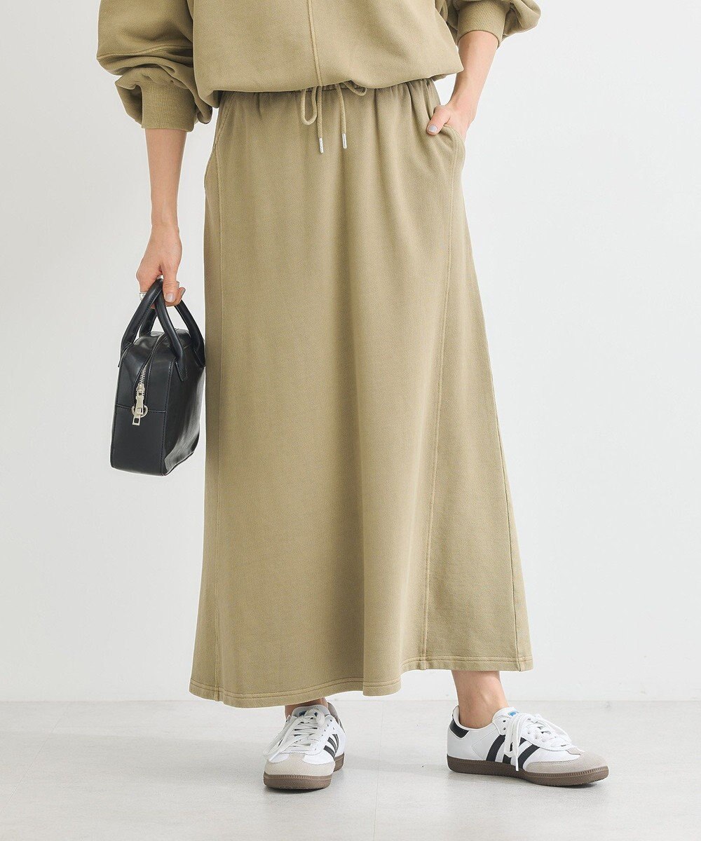 Green Parks ・ＳＵＧＡＲ　ＳＰＯＯＮ　ピグメントスウェットスカート 