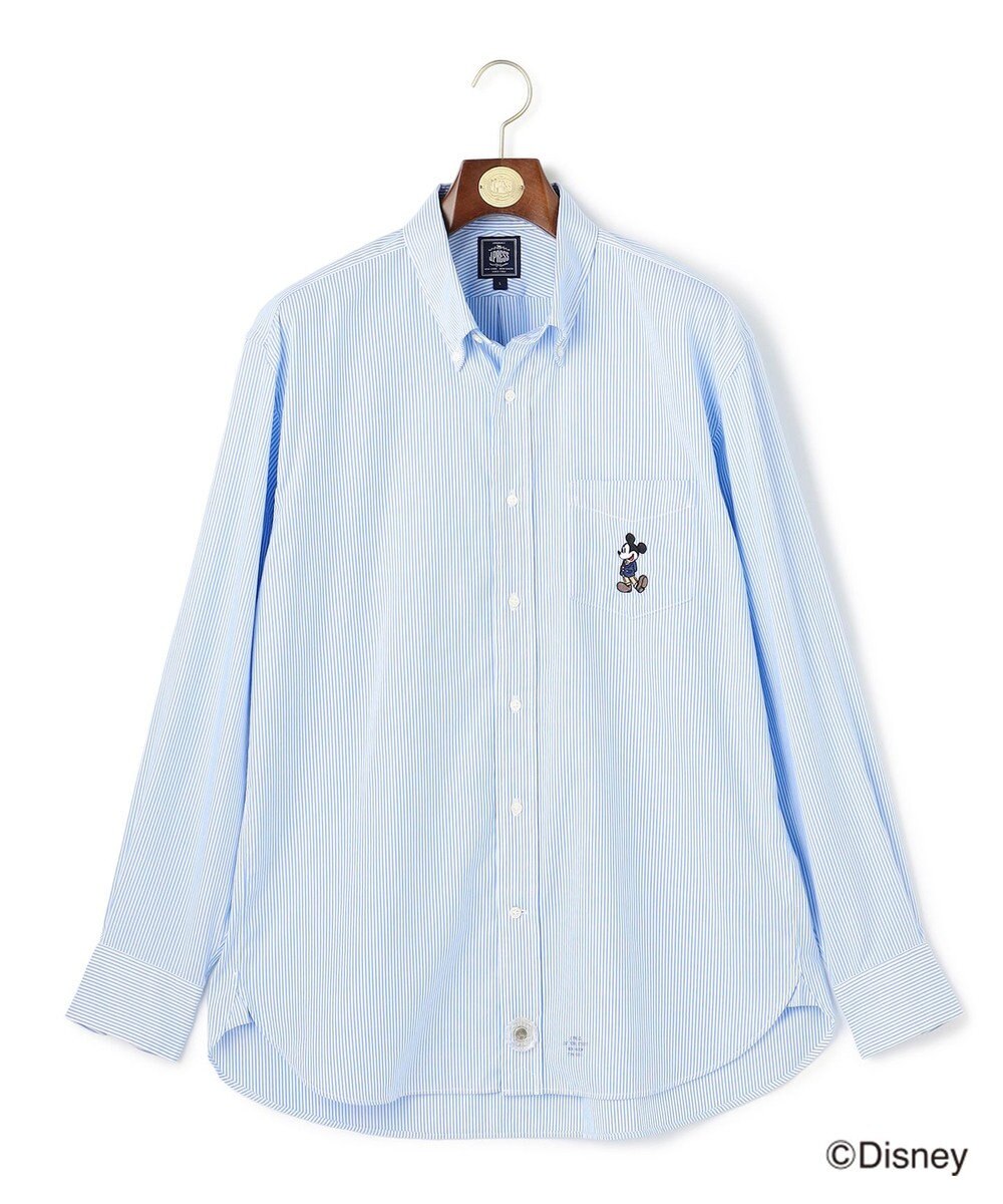 J.PRESS MEN 【DISNEY COLLECTION】【UNISEX】ピンオックス シャツ/ B.D. / ミッキーマウス 