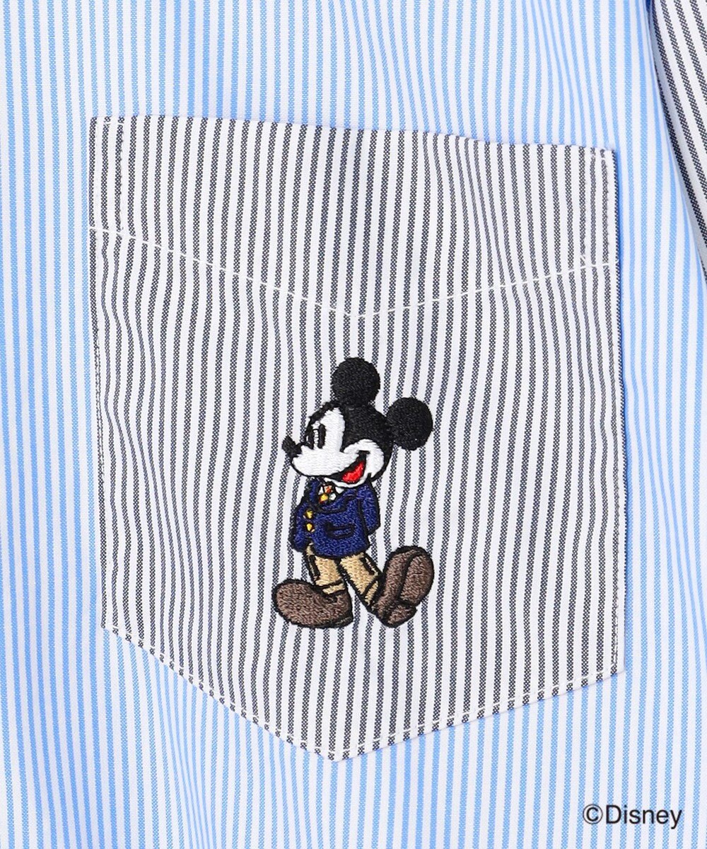 J.PRESS MEN 【DISNEY COLLECTION】【UNISEX】ピンオックス シャツ/ B.D. / ミッキーマウス 