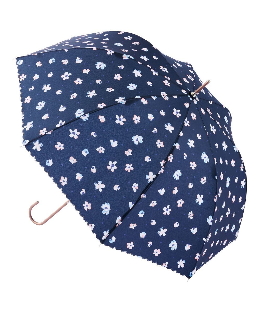 MOONBAT estaa 【耐風】長傘 フォーリングフラワー UV 