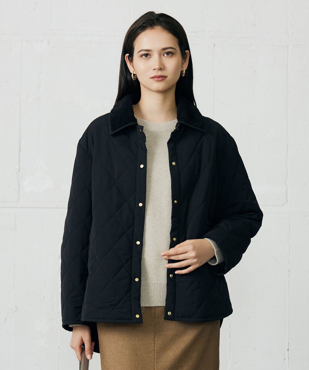 自由区 S キルト アウター 