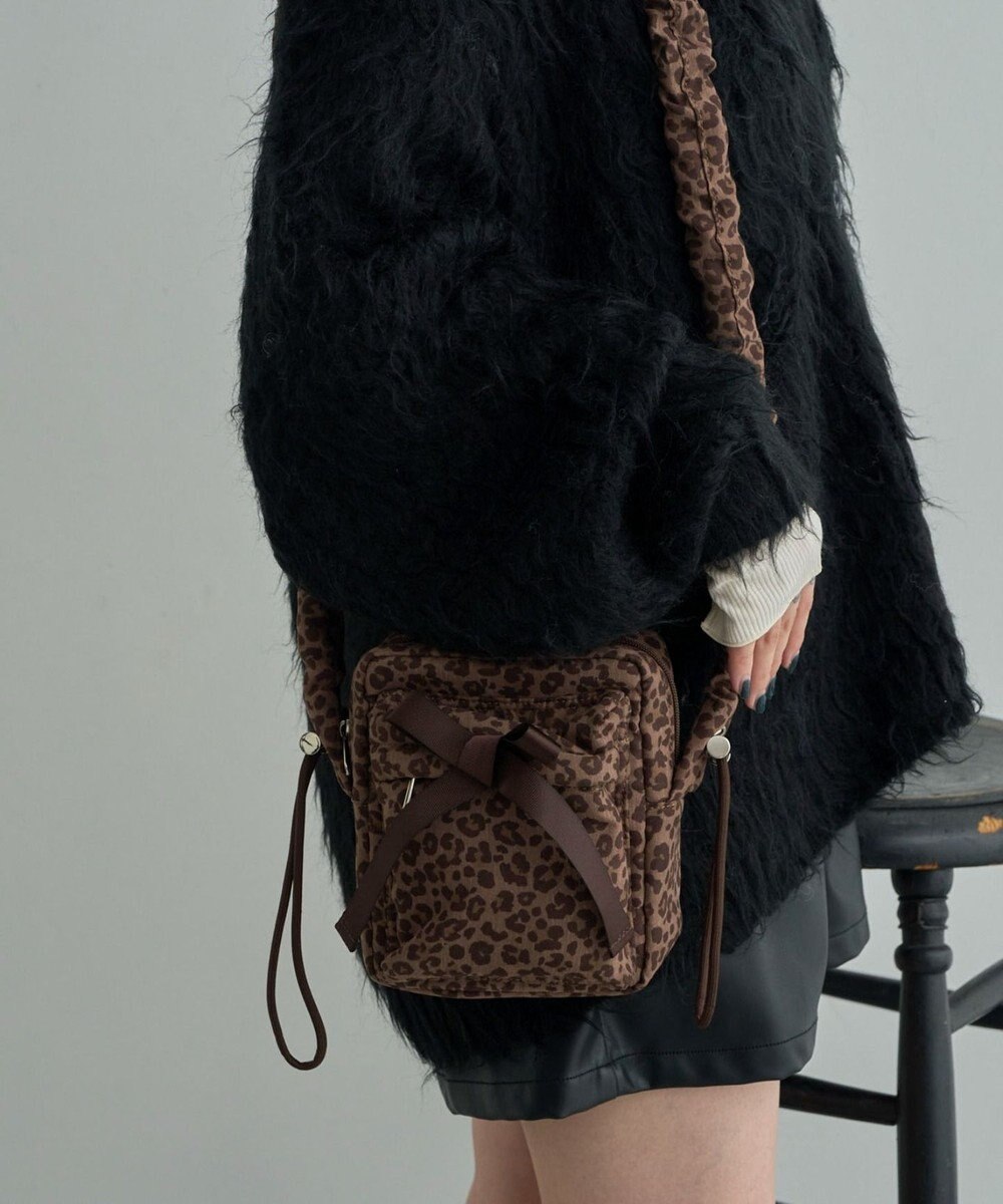 WEGO リボンギャザーミニショルダー 