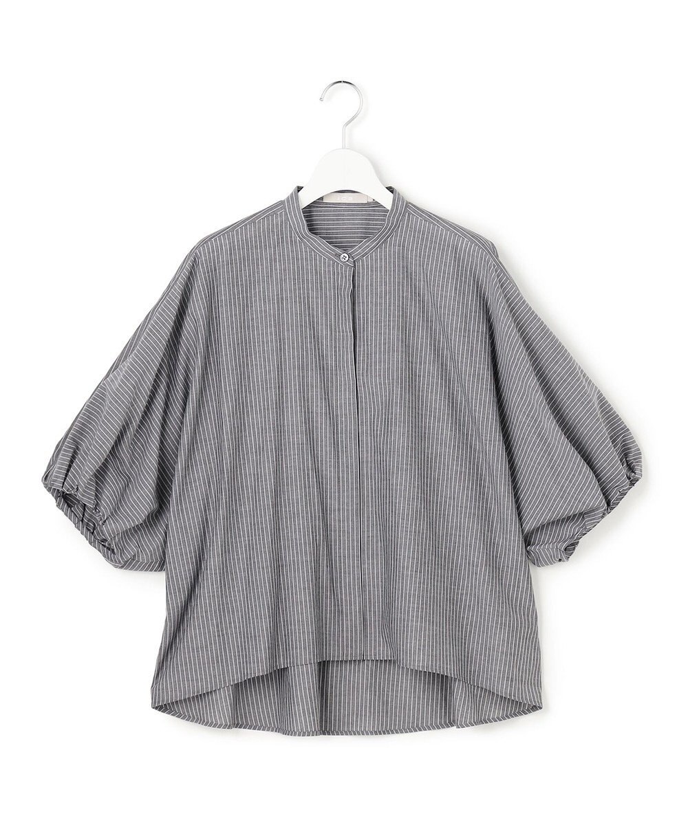 ICB L ソフトコットンローン シャツブラウス 