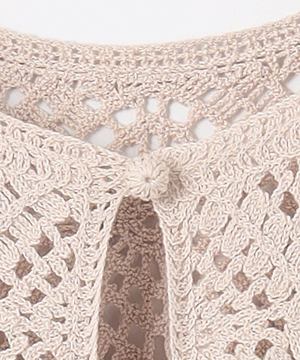 J.PRESS LADIES 【洗える】クロッシェ ニット 